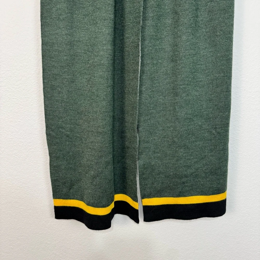 Banana Republic Green Gray Wool Blend Men’s‎ Rectangle Winter Scarf